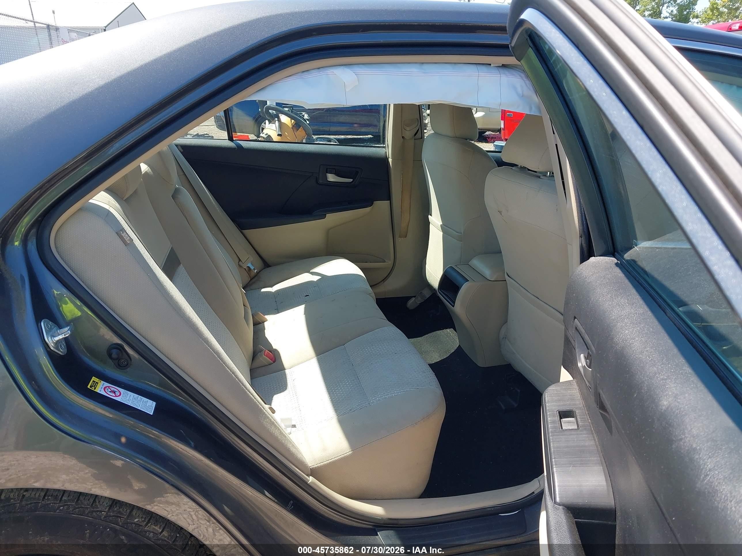 2012 Toyota Camry Le Gray vin: 4T1BF1FK8CU601252