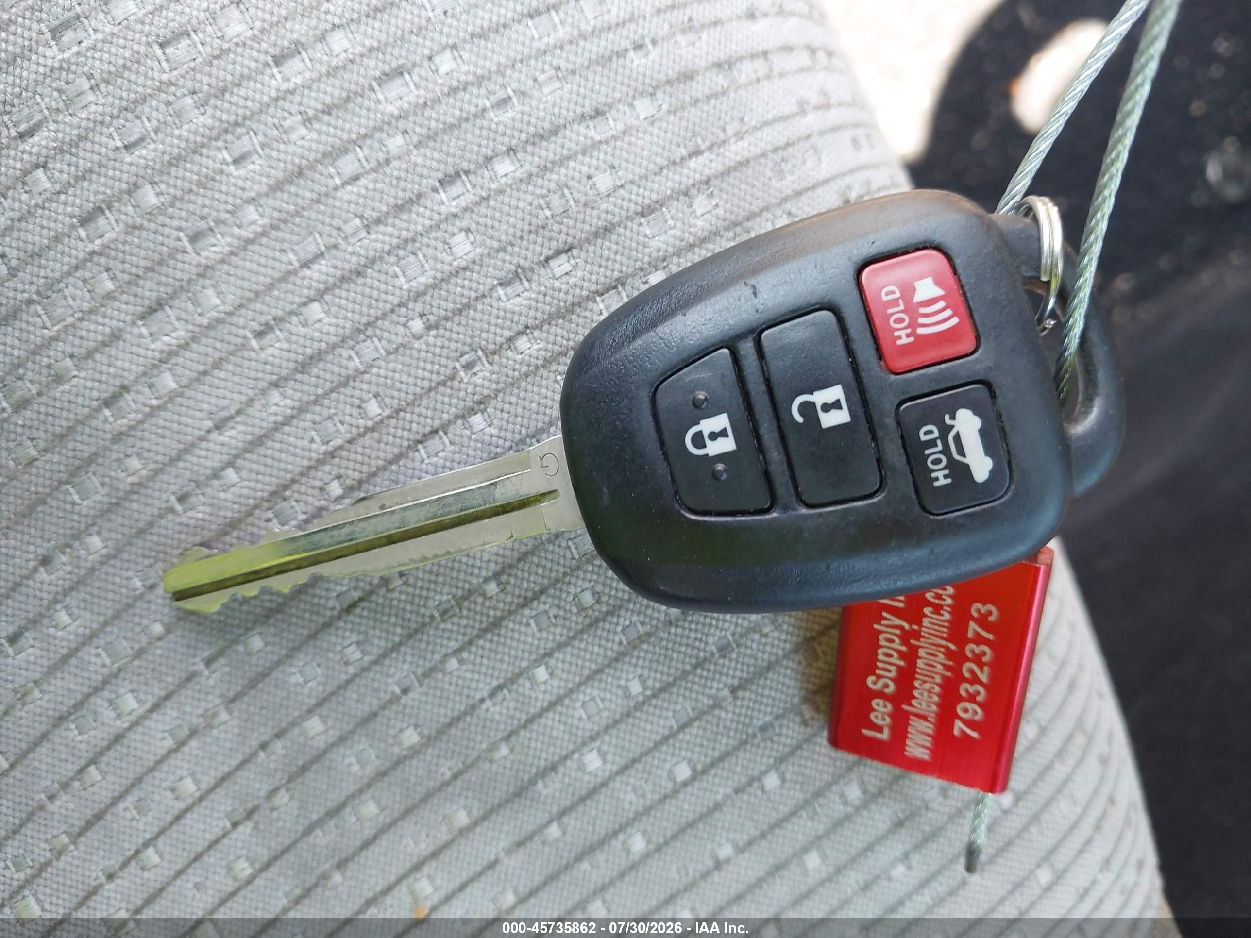 2012 Toyota Camry Le Gray vin: 4T1BF1FK8CU601252