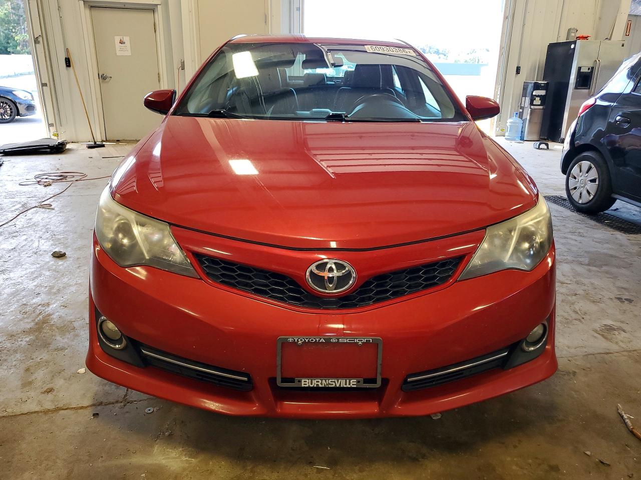 2012 Toyota Camry Se Red vin: 4T1BF1FK8CU601977