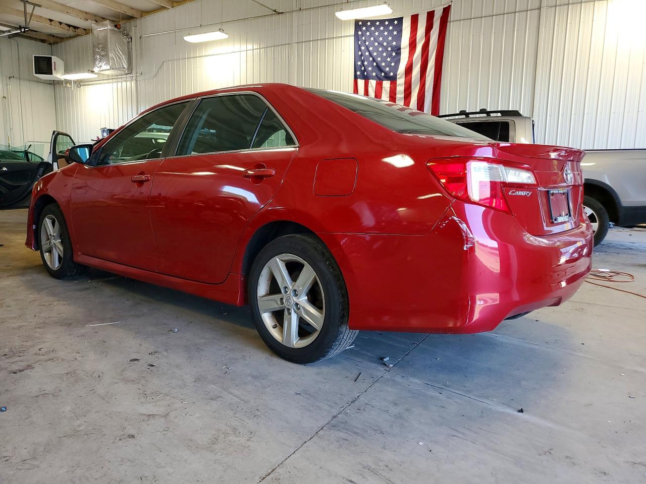 2012 Toyota Camry Se Red vin: 4T1BF1FK8CU601977