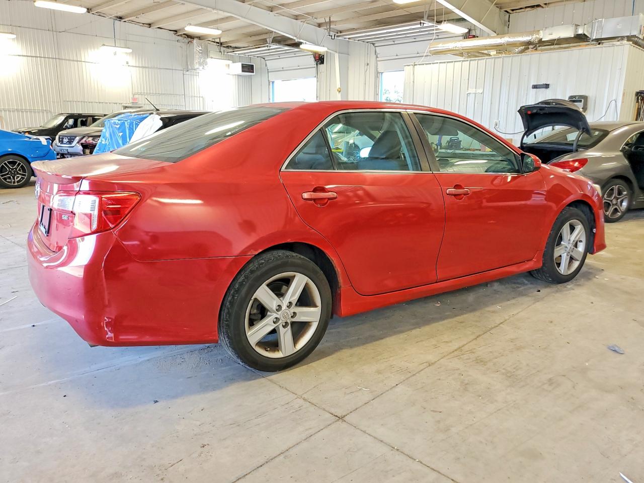 2012 Toyota Camry Se Red vin: 4T1BF1FK8CU601977