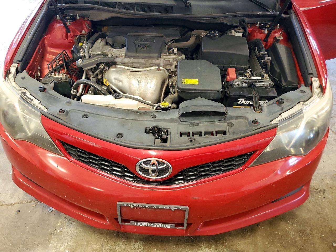 2012 Toyota Camry Se Red vin: 4T1BF1FK8CU601977