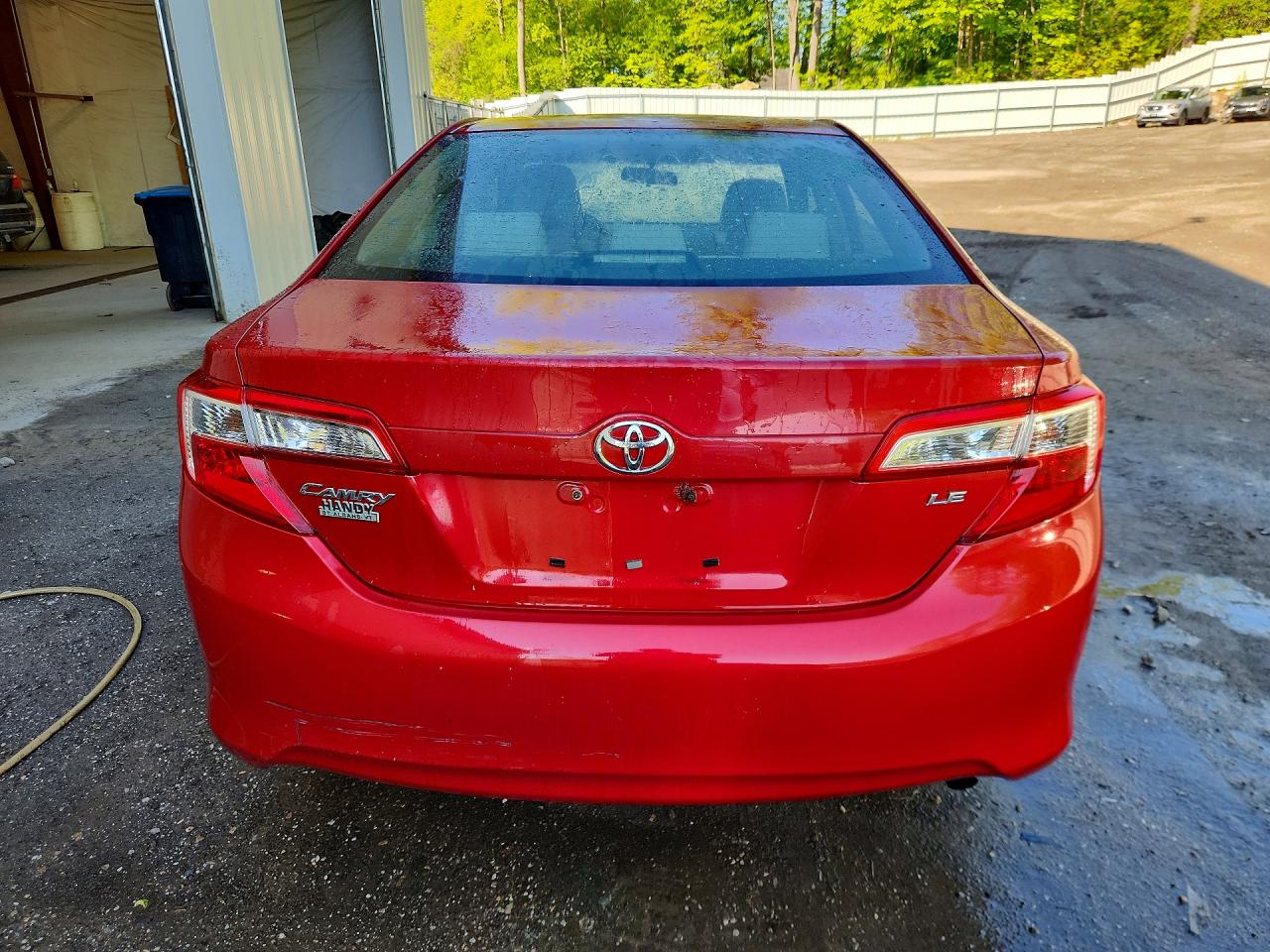 2012 Toyota Camry Le Red vin: 4T1BF1FK8CU613482