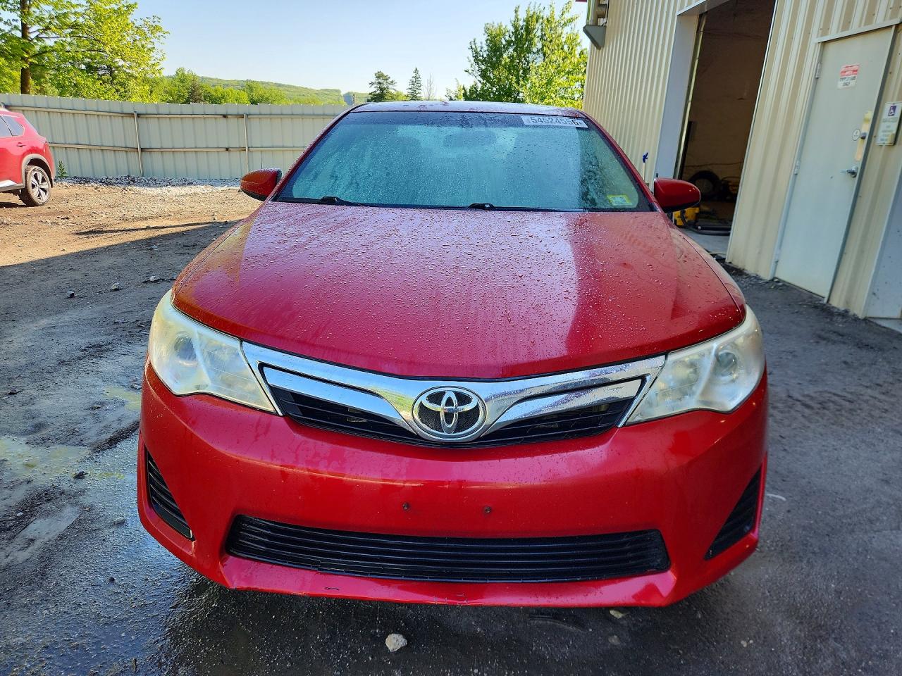 2012 Toyota Camry Le Red vin: 4T1BF1FK8CU613482