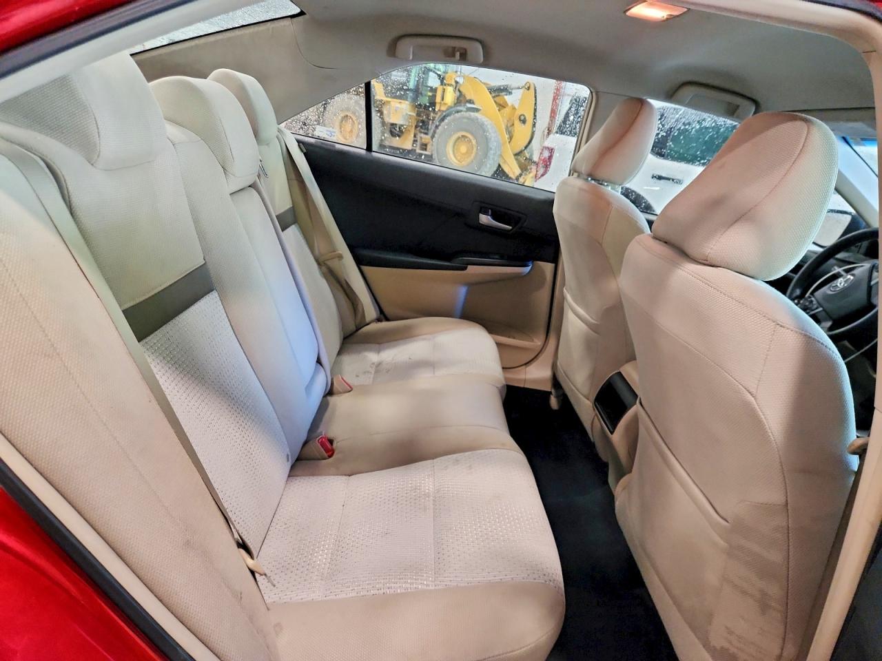 2012 Toyota Camry Le Red vin: 4T1BF1FK8CU613482