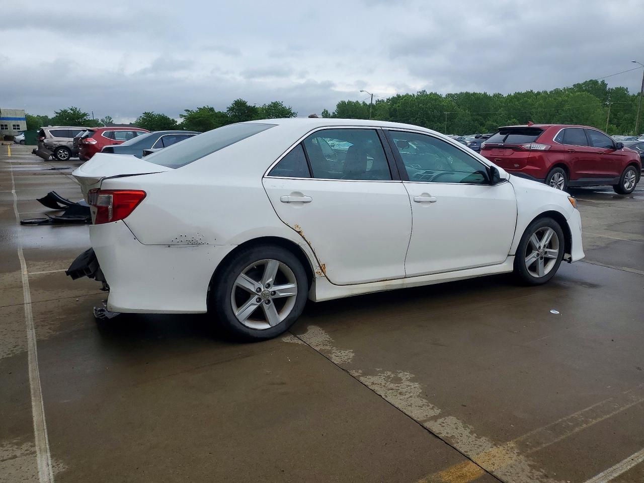 2012 Toyota Camry Se Белый vin: 4T1BF1FK8CU615250
