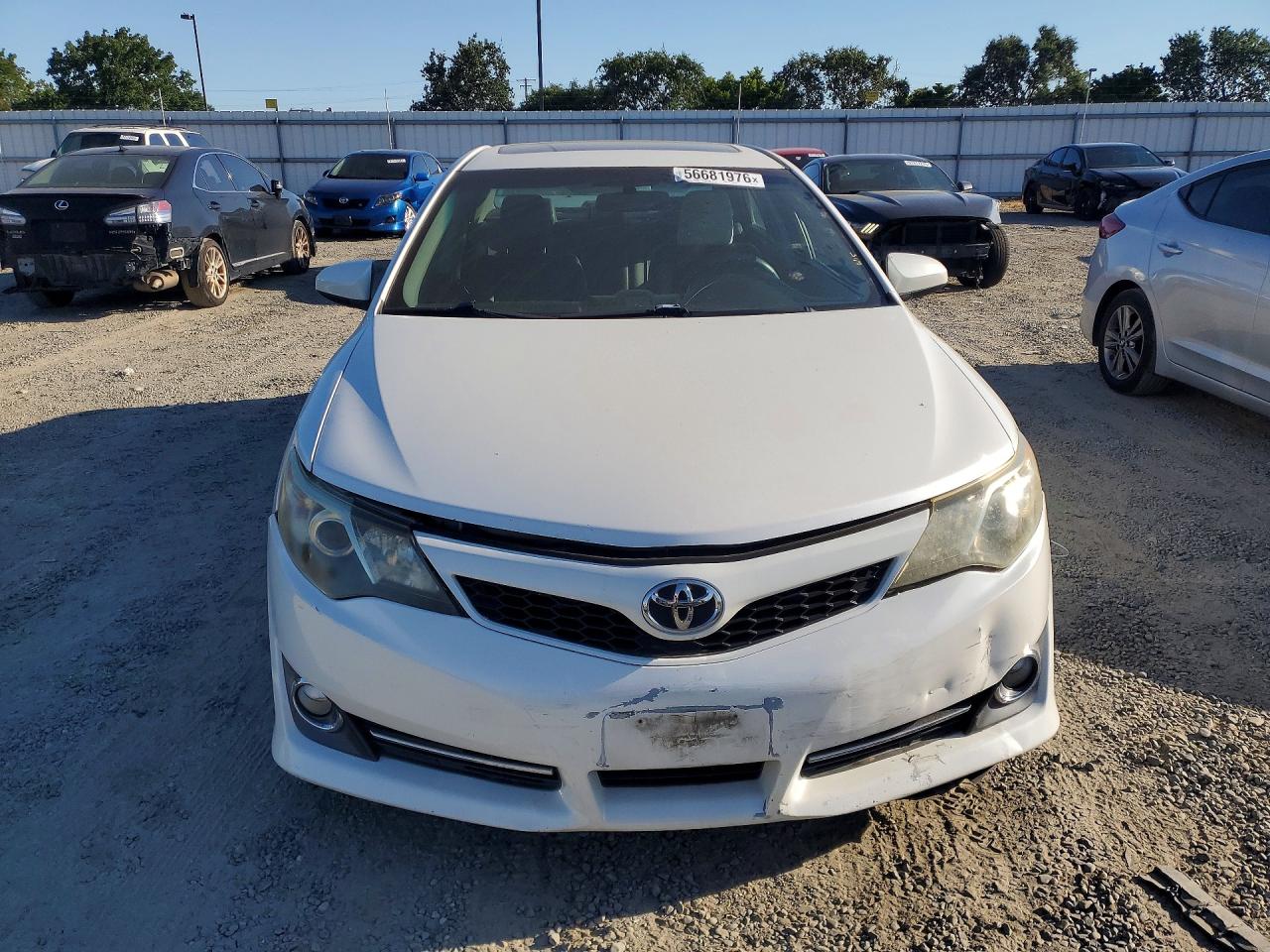 2012 Toyota Camry Se Sport Limited Edition Белый vin: 4T1BF1FK8CU633098