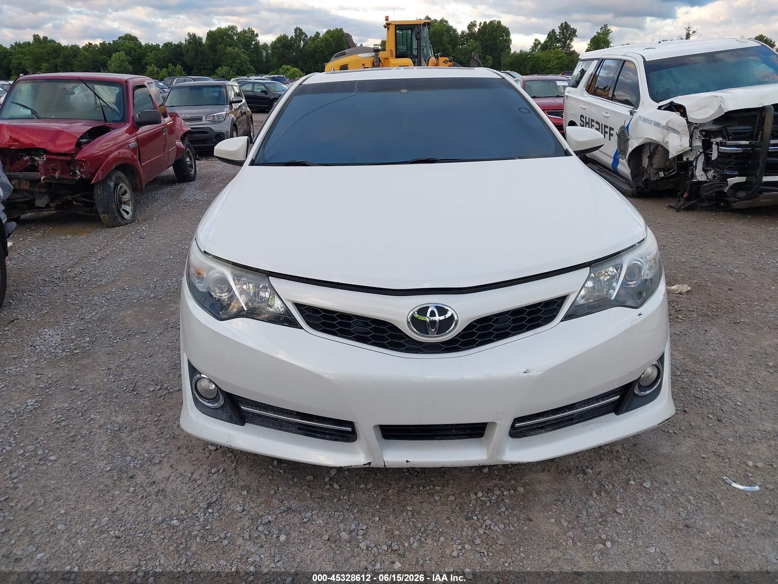 2012 Toyota Camry Se Limited Edition Белый vin: 4T1BF1FK8CU634171
