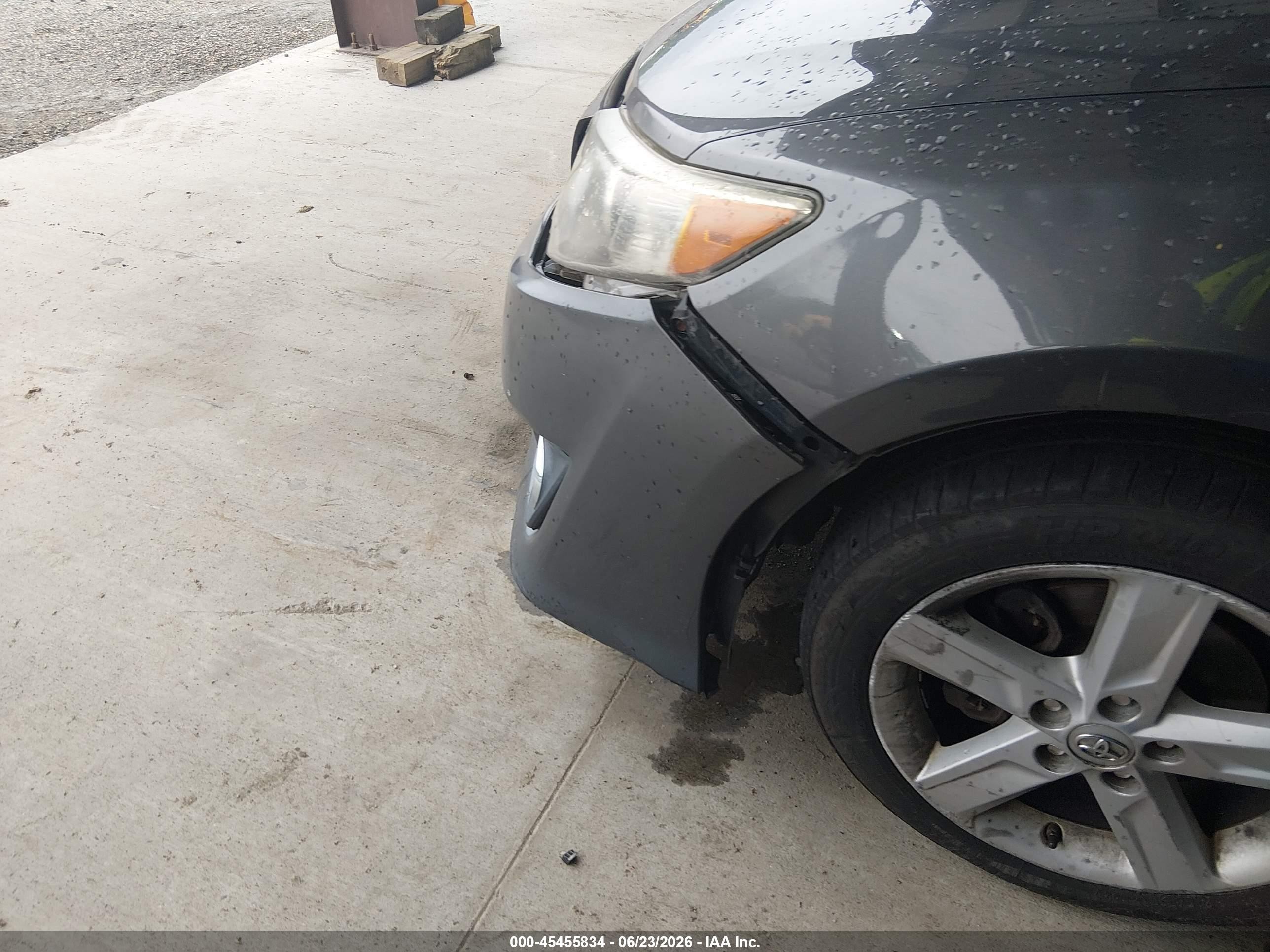 2013 Toyota Camry Se Gray vin: 4T1BF1FK8DU212497