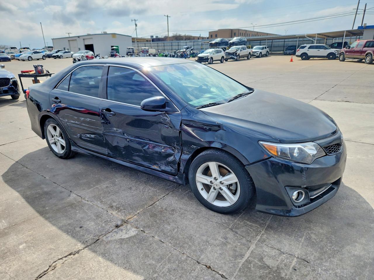 2013 Toyota Camry Se Charcoal vin: 4T1BF1FK8DU214265