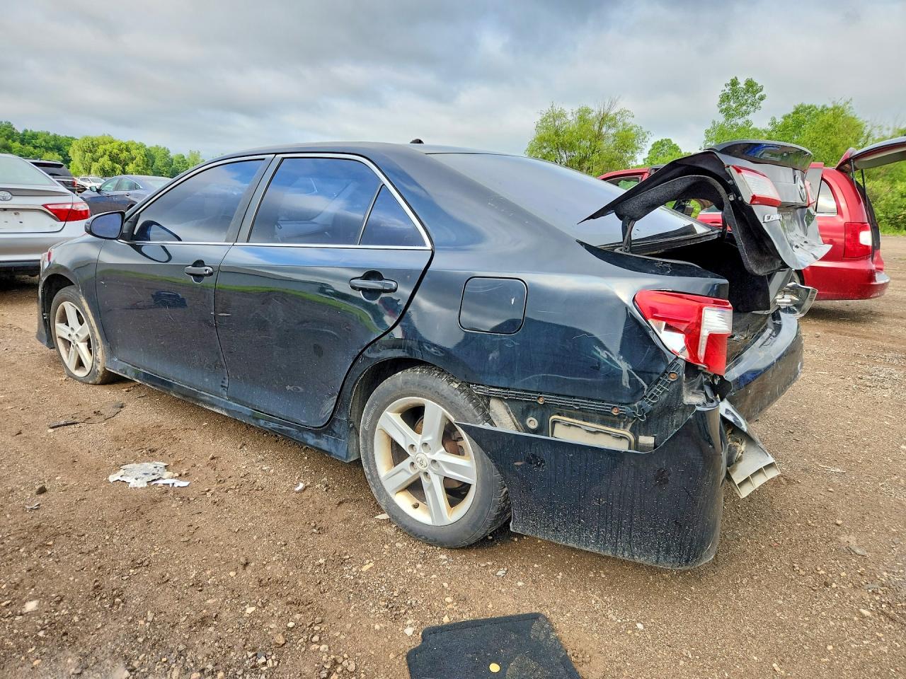 2013 Toyota Camry Se Черный vin: 4T1BF1FK8DU224455
