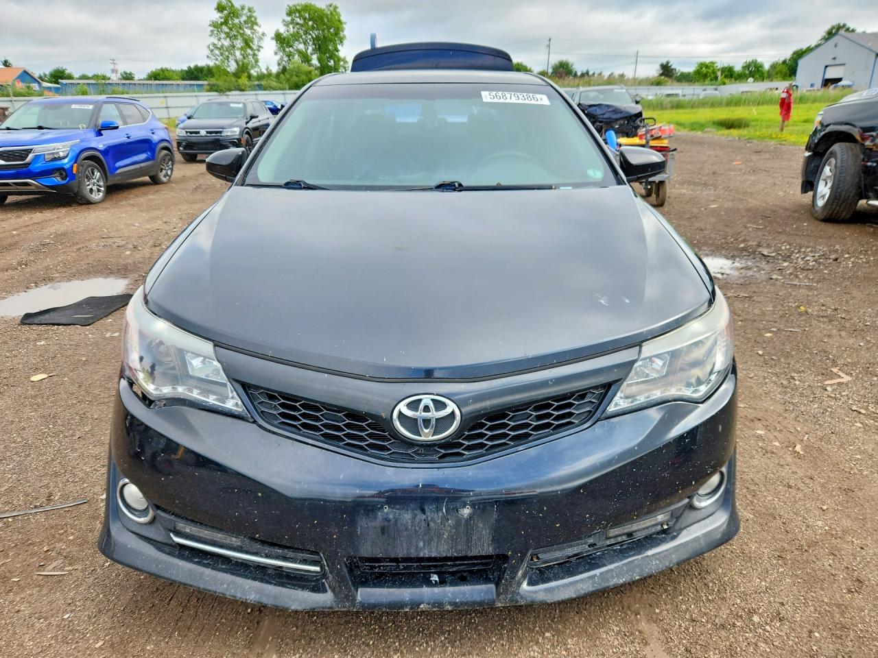 2013 Toyota Camry Se Черный vin: 4T1BF1FK8DU224455