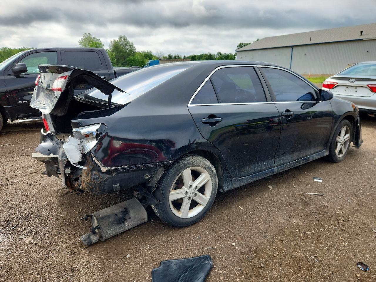 2013 Toyota Camry Se Черный vin: 4T1BF1FK8DU224455