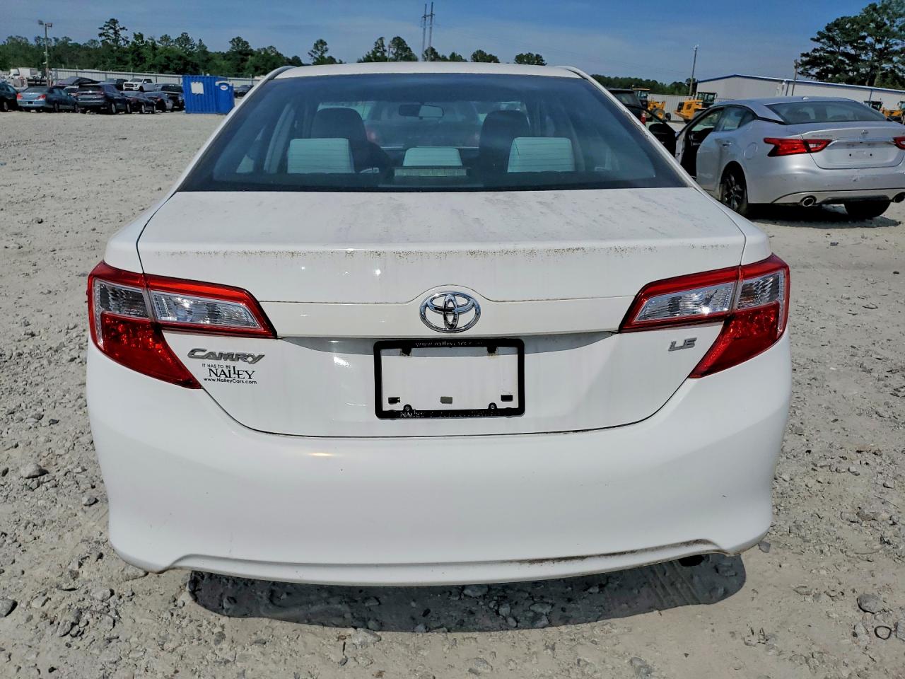 2013 Toyota Camry Le Белый vin: 4T1BF1FK8DU225668