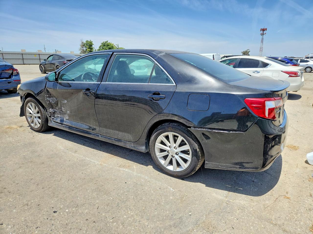2013 Toyota Camry Se Black vin: 4T1BF1FK8DU232605