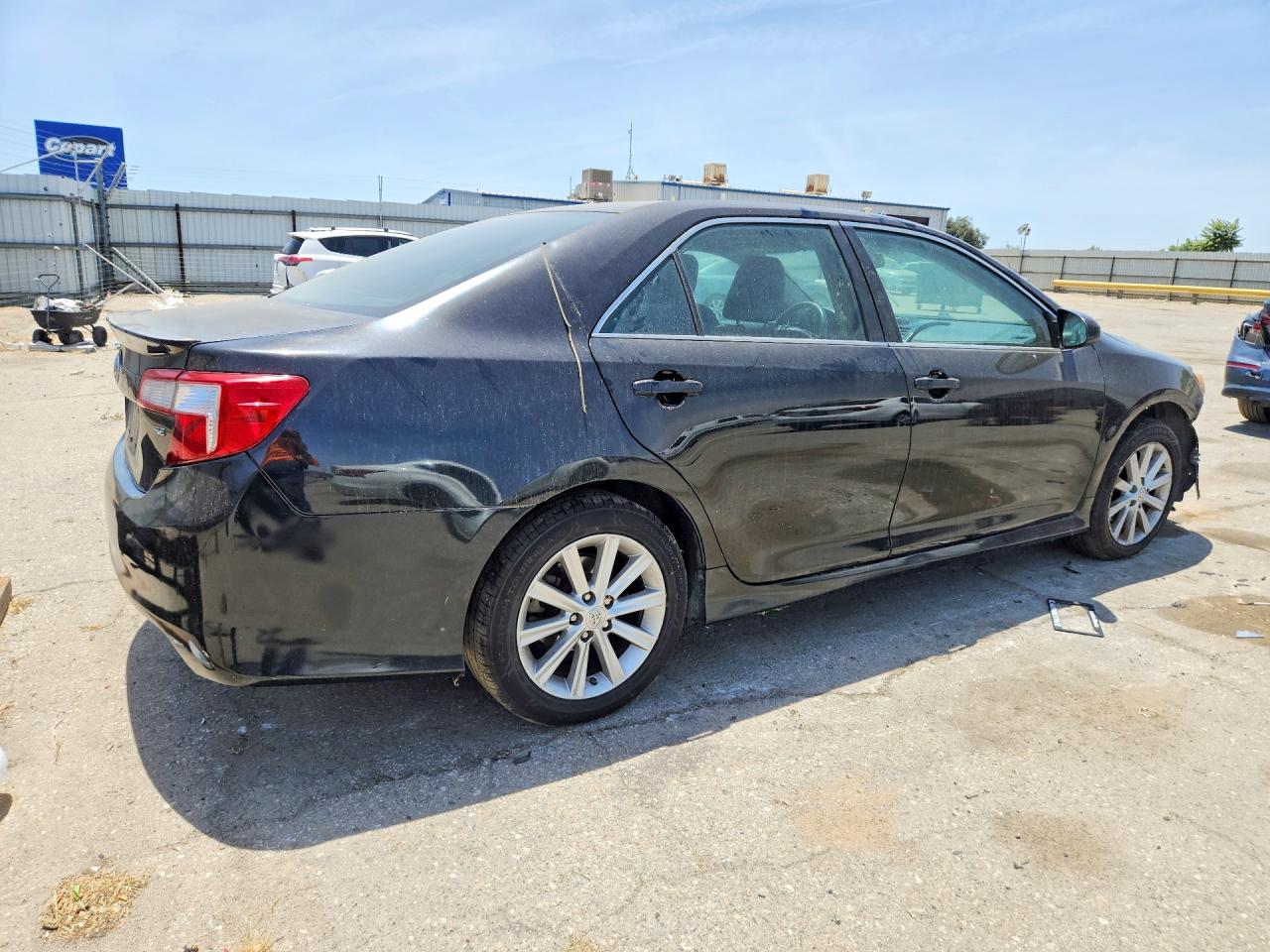2013 Toyota Camry Se Black vin: 4T1BF1FK8DU232605