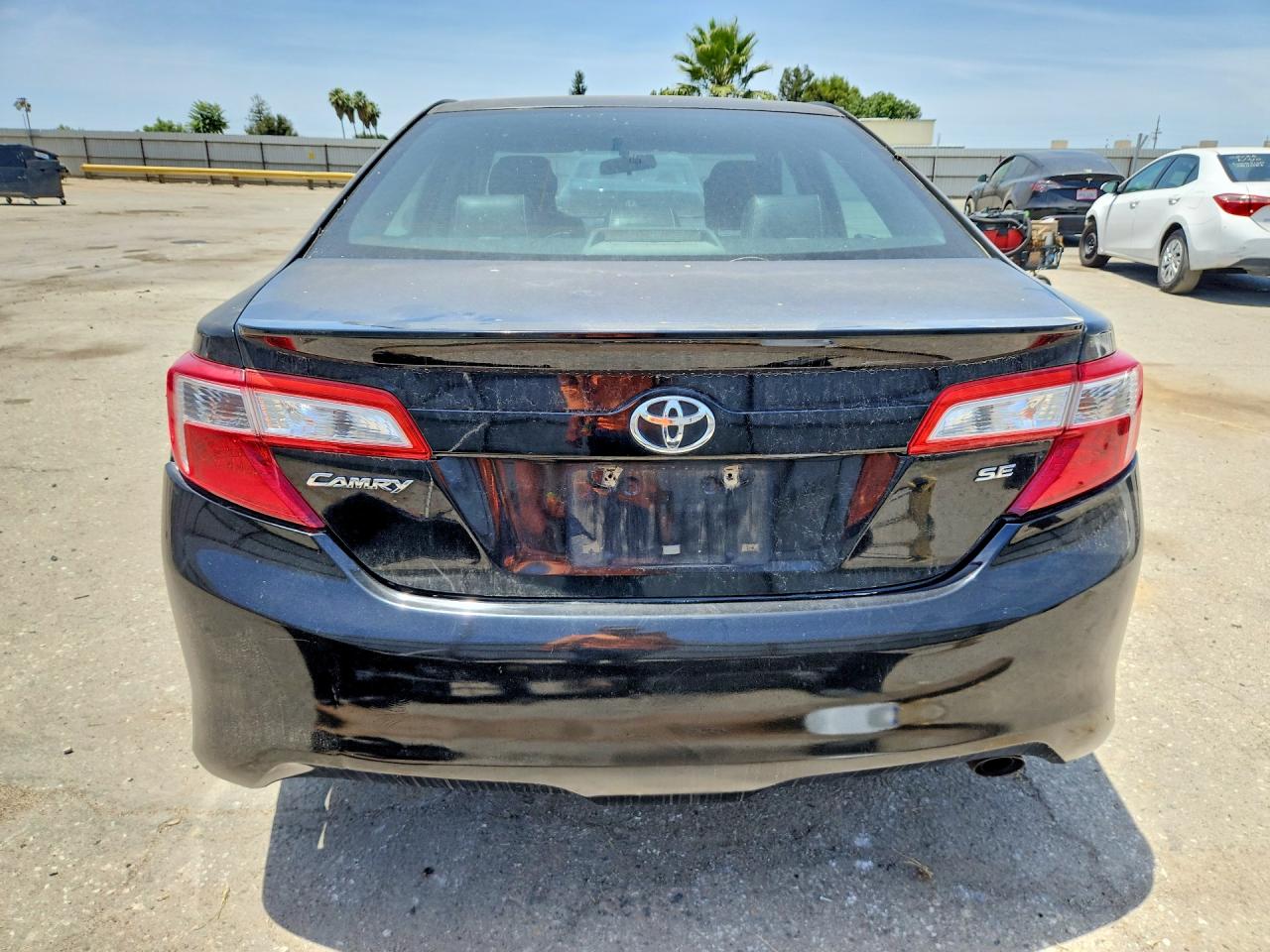 2013 Toyota Camry Se Black vin: 4T1BF1FK8DU232605