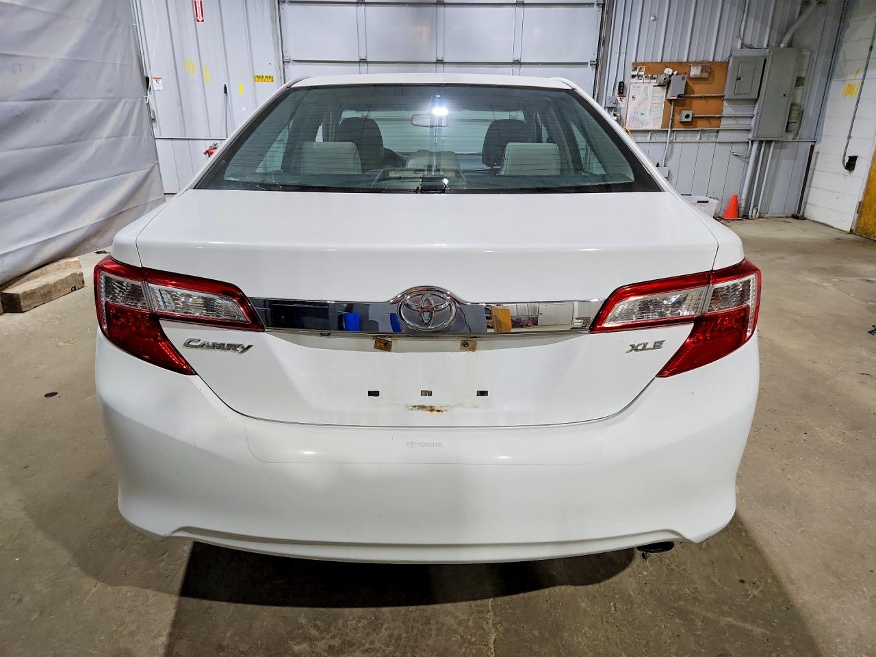 2013 Toyota Camry Xle White vin: 4T1BF1FK8DU238193