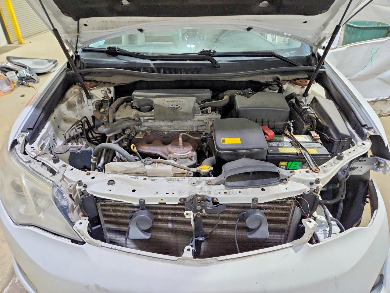 2013 Toyota Camry Xle White vin: 4T1BF1FK8DU238193