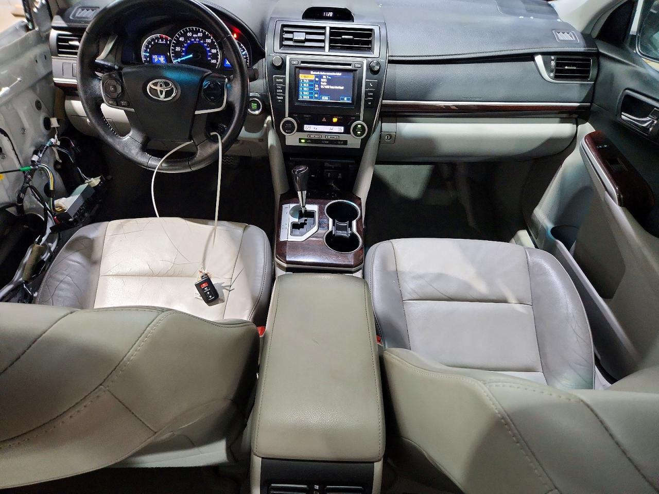 2013 Toyota Camry Xle White vin: 4T1BF1FK8DU238193