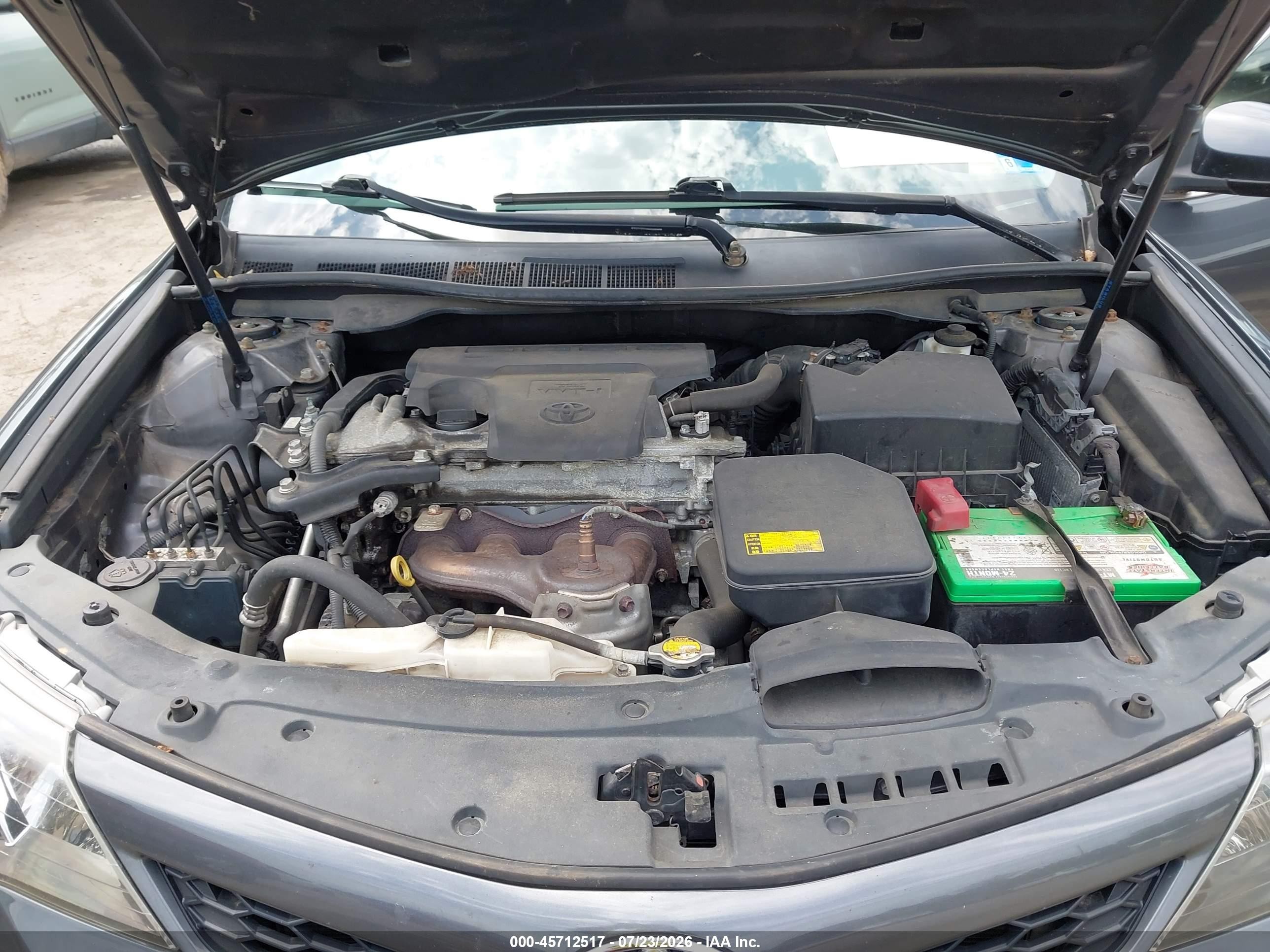 2013 Toyota Camry Se Gray vin: 4T1BF1FK8DU239618