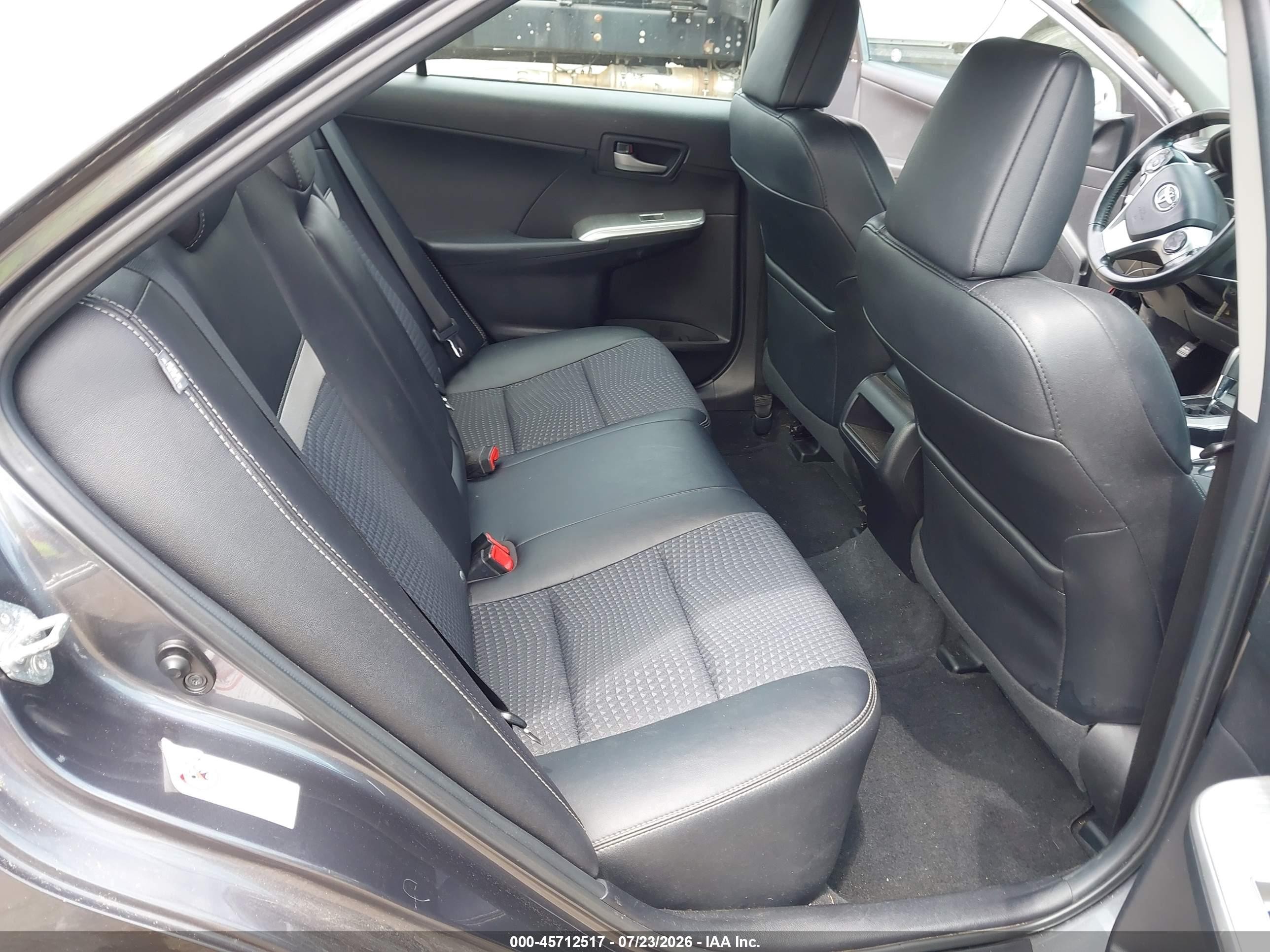 2013 Toyota Camry Se Gray vin: 4T1BF1FK8DU239618