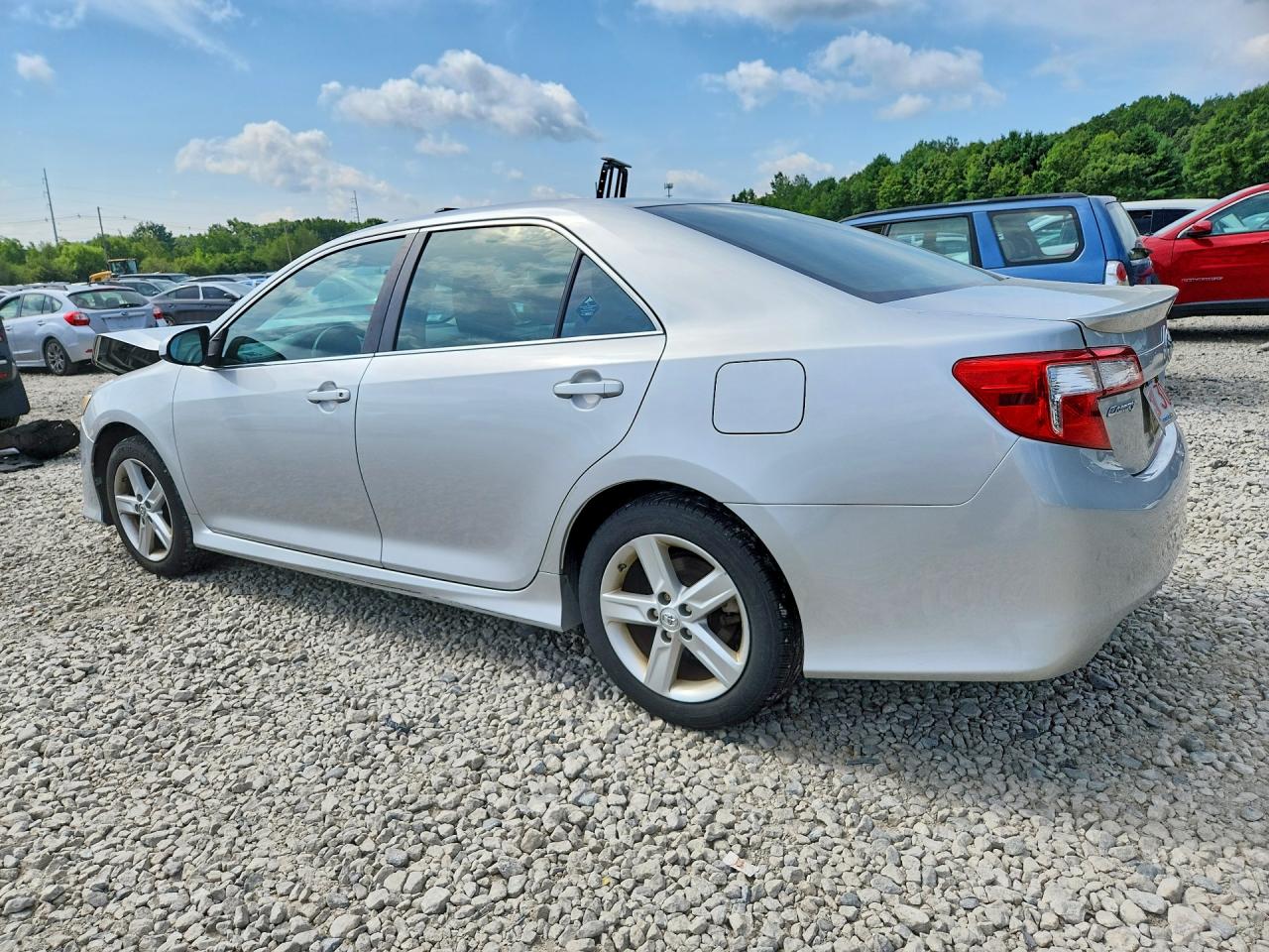 2013 Toyota Camry Se Silver vin: 4T1BF1FK8DU253566