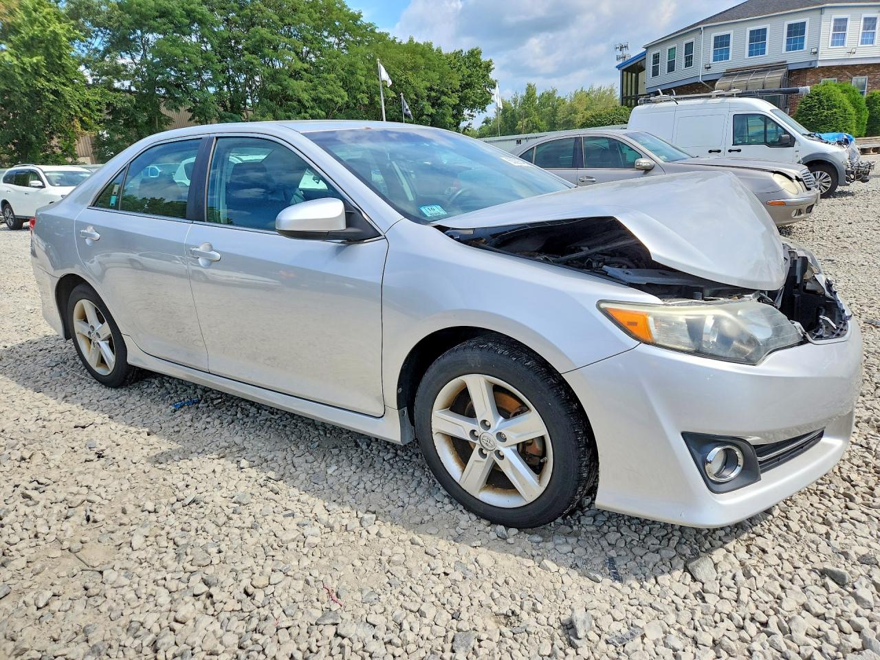 2013 Toyota Camry Se Silver vin: 4T1BF1FK8DU253566