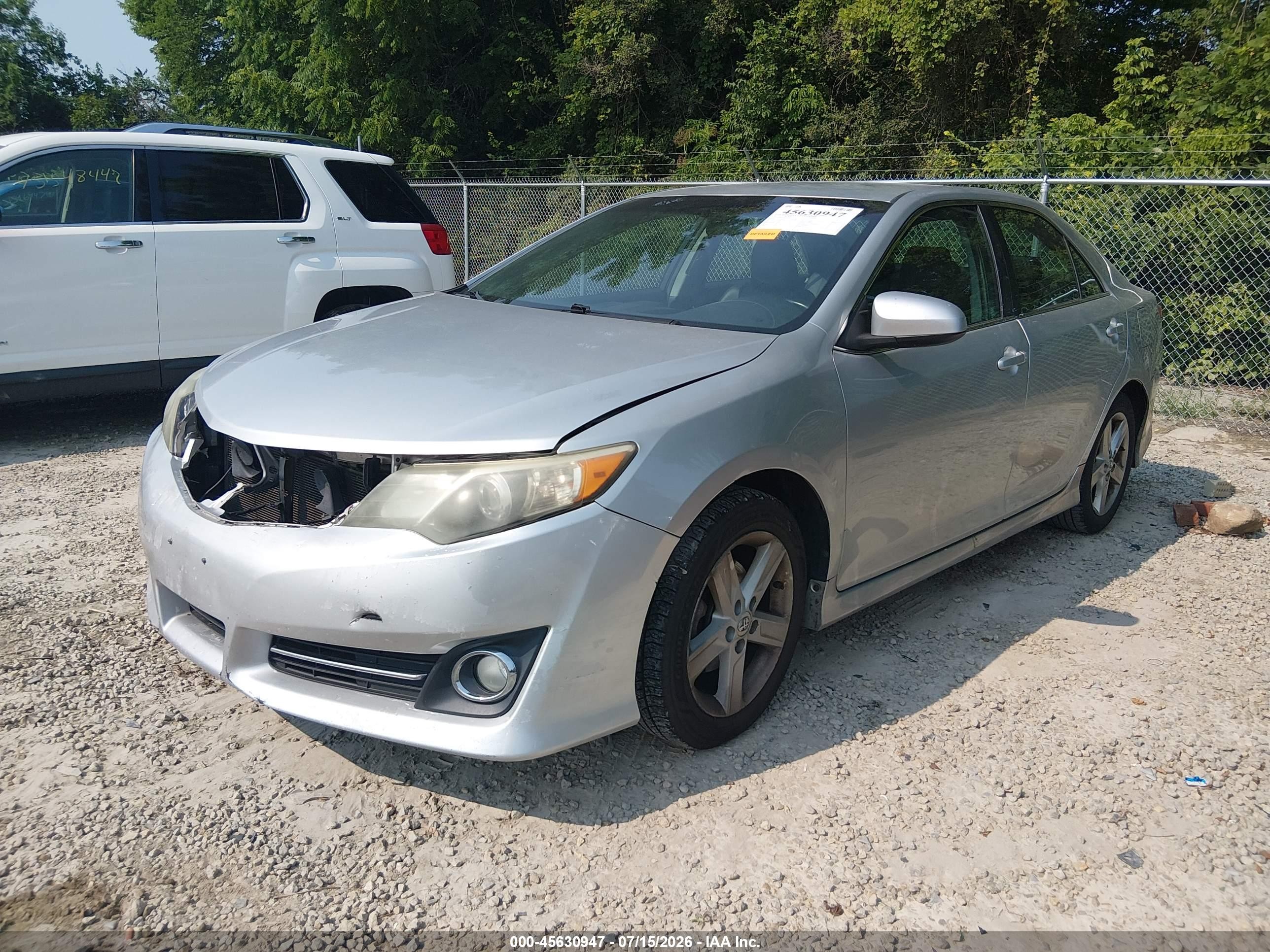2013 Toyota Camry Se Silver vin: 4T1BF1FK8DU255611
