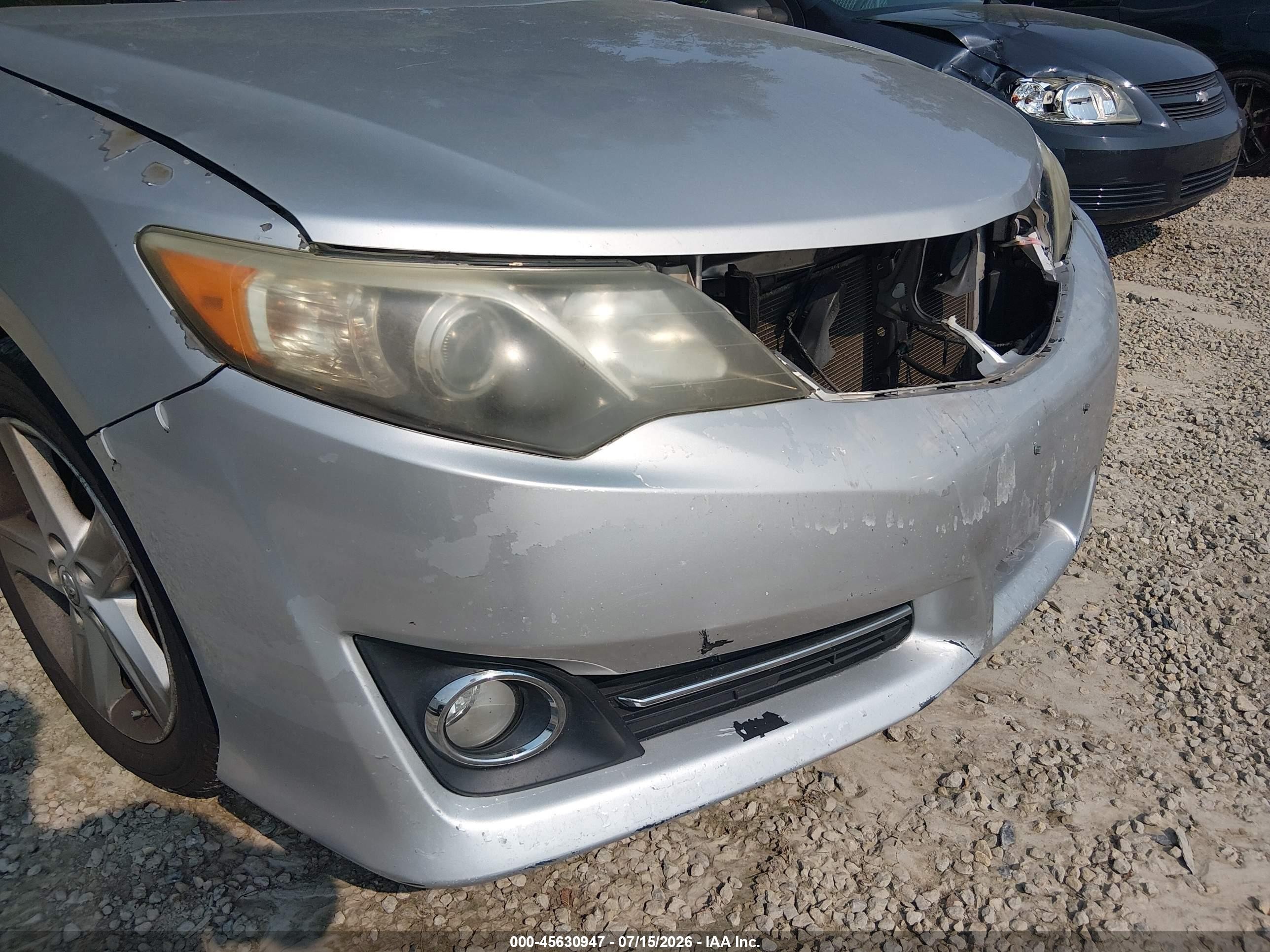 2013 Toyota Camry Se Silver vin: 4T1BF1FK8DU255611