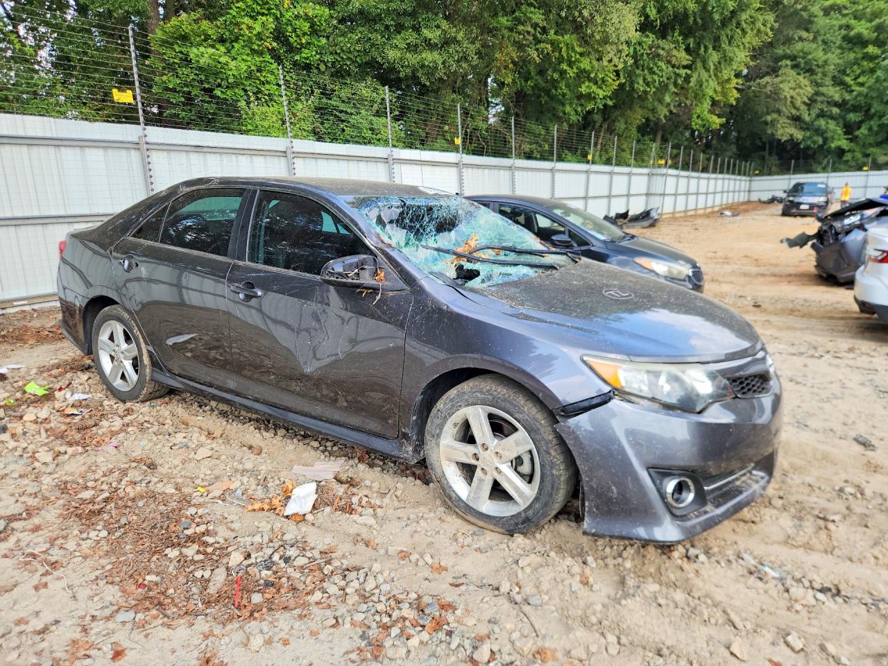 2013 Toyota Camry L Gray vin: 4T1BF1FK8DU267399
