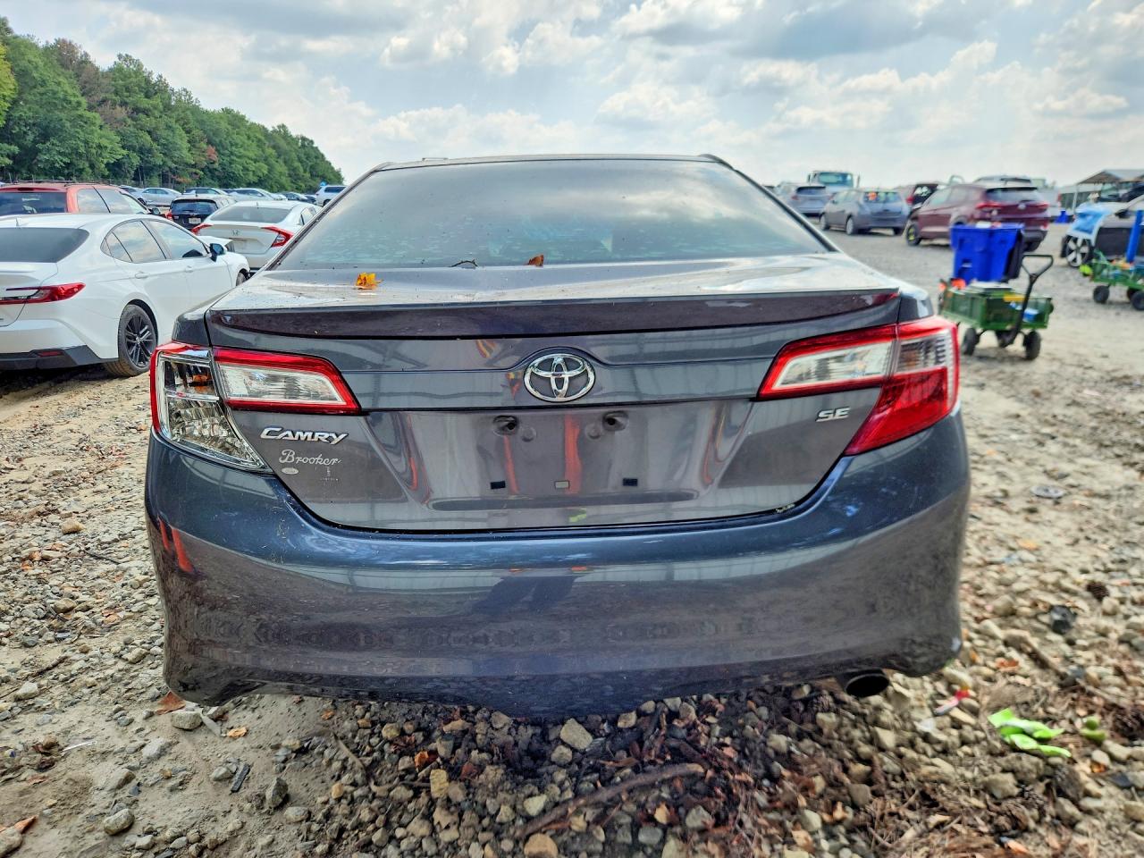 2013 Toyota Camry L Gray vin: 4T1BF1FK8DU267399