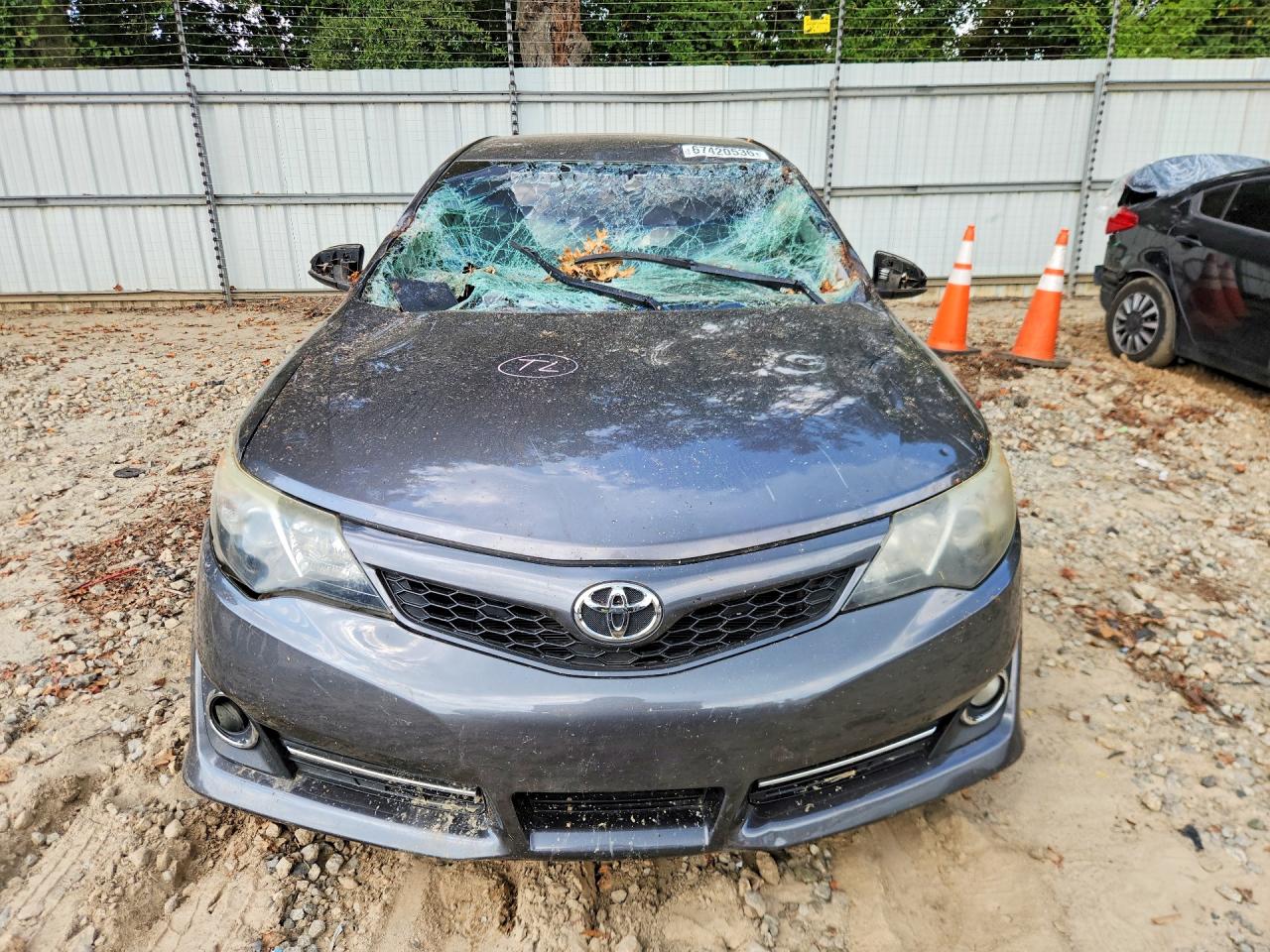 2013 Toyota Camry L Gray vin: 4T1BF1FK8DU267399