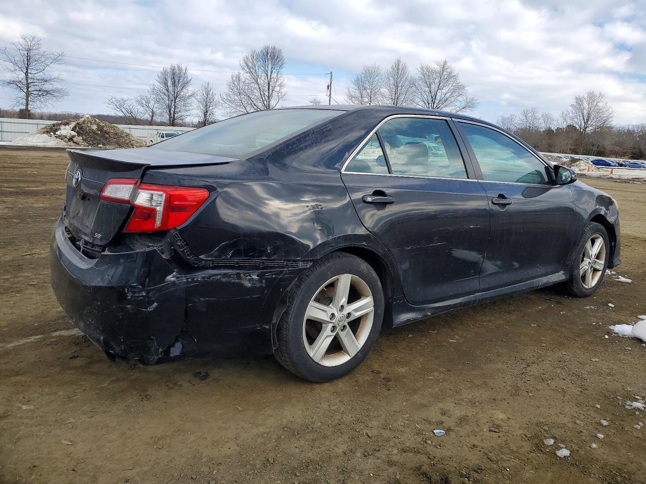 2013 Toyota Camry L Black vin: 4T1BF1FK8DU268326