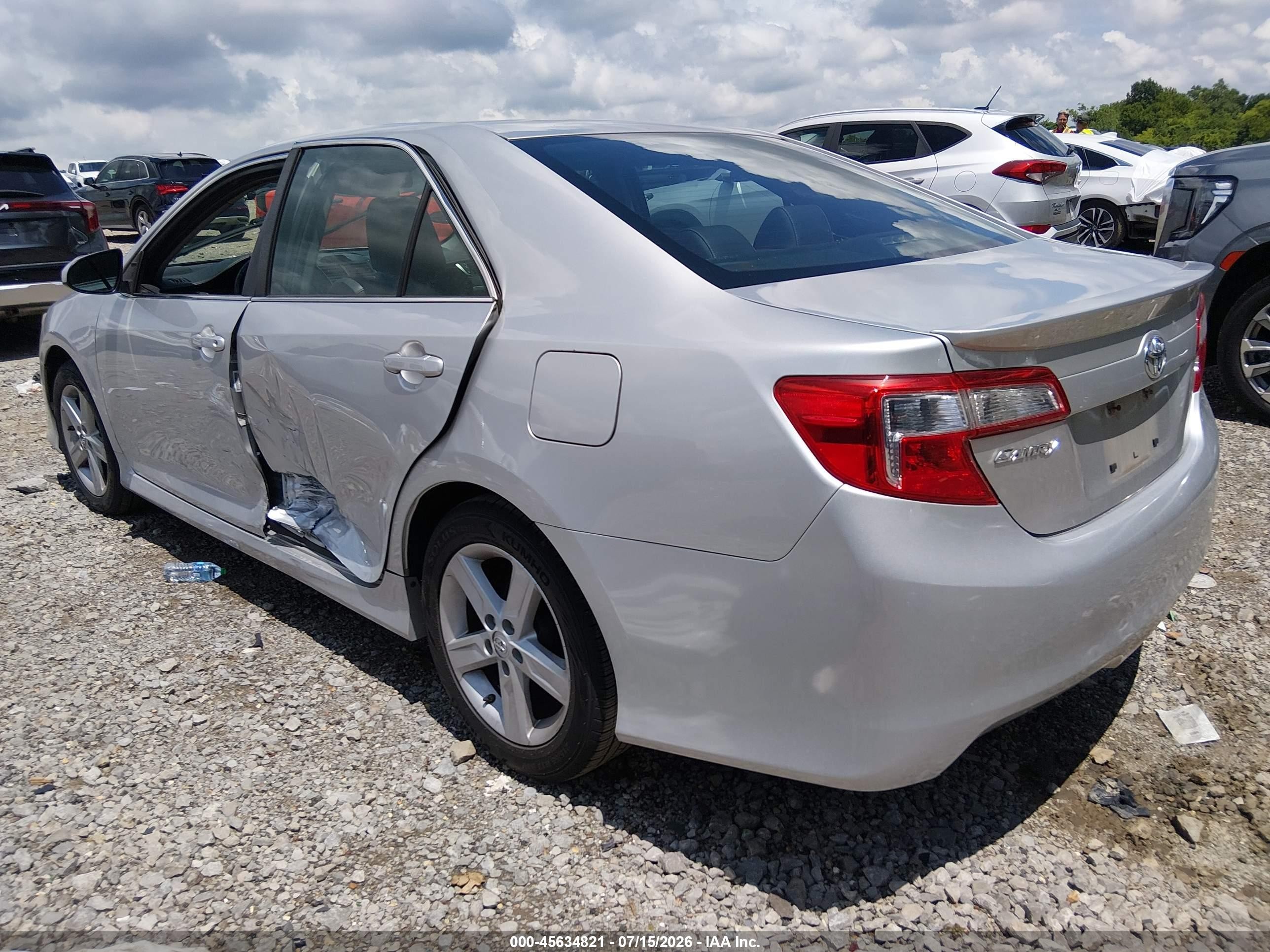 2013 Toyota Camry Se Silver vin: 4T1BF1FK8DU270111