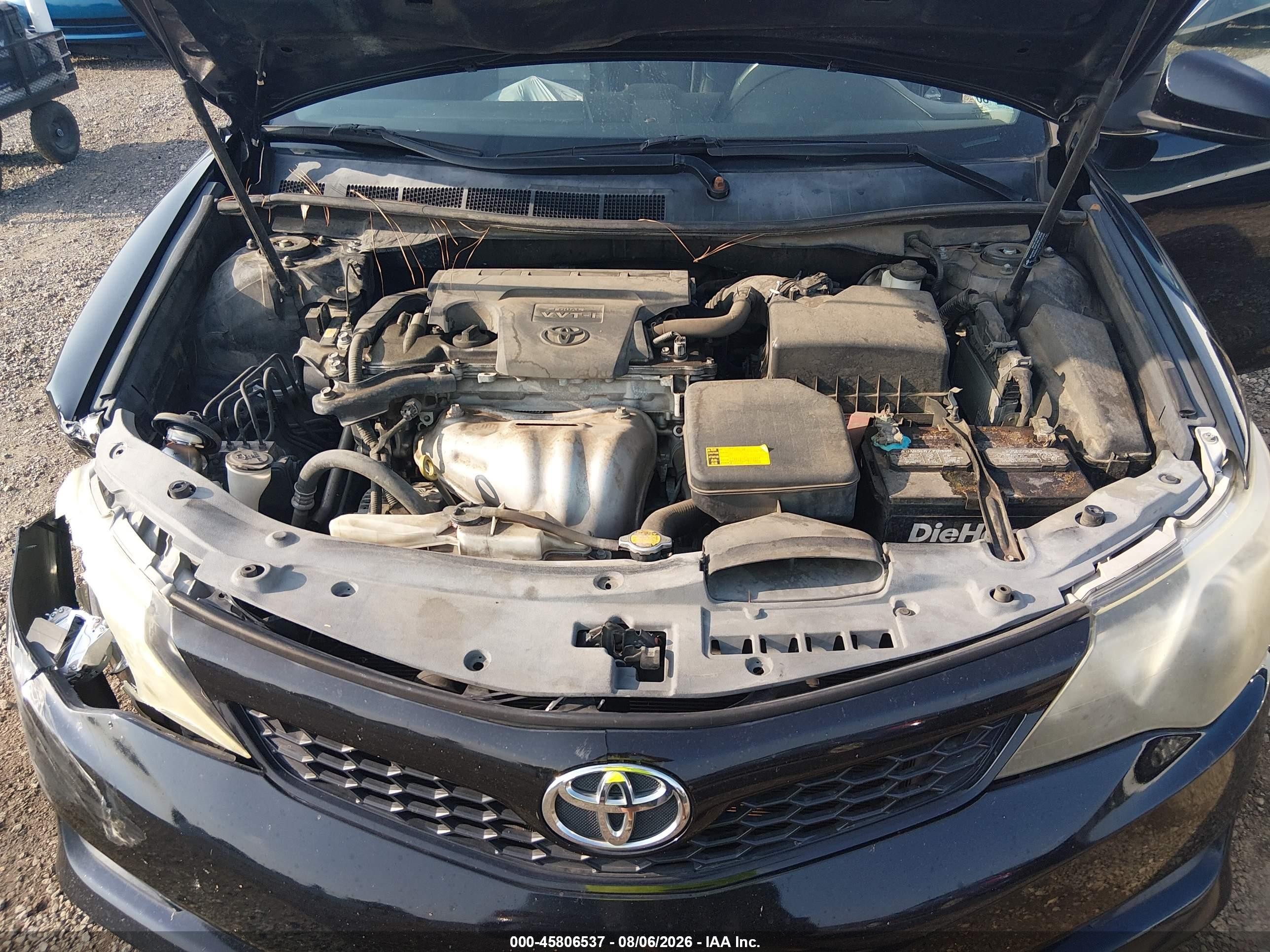 2013 Toyota Camry Se Black vin: 4T1BF1FK8DU276006