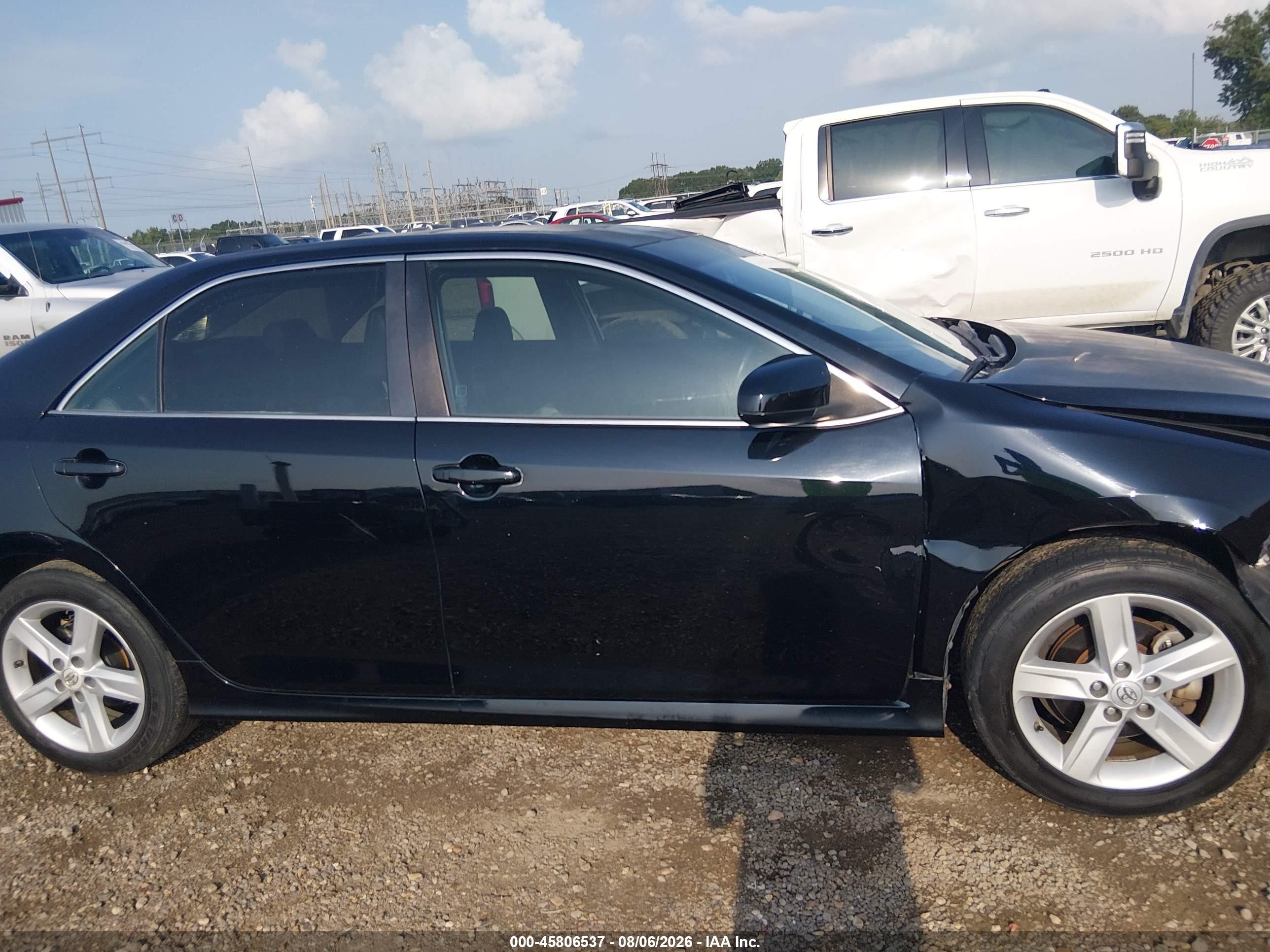 2013 Toyota Camry Se Black vin: 4T1BF1FK8DU276006