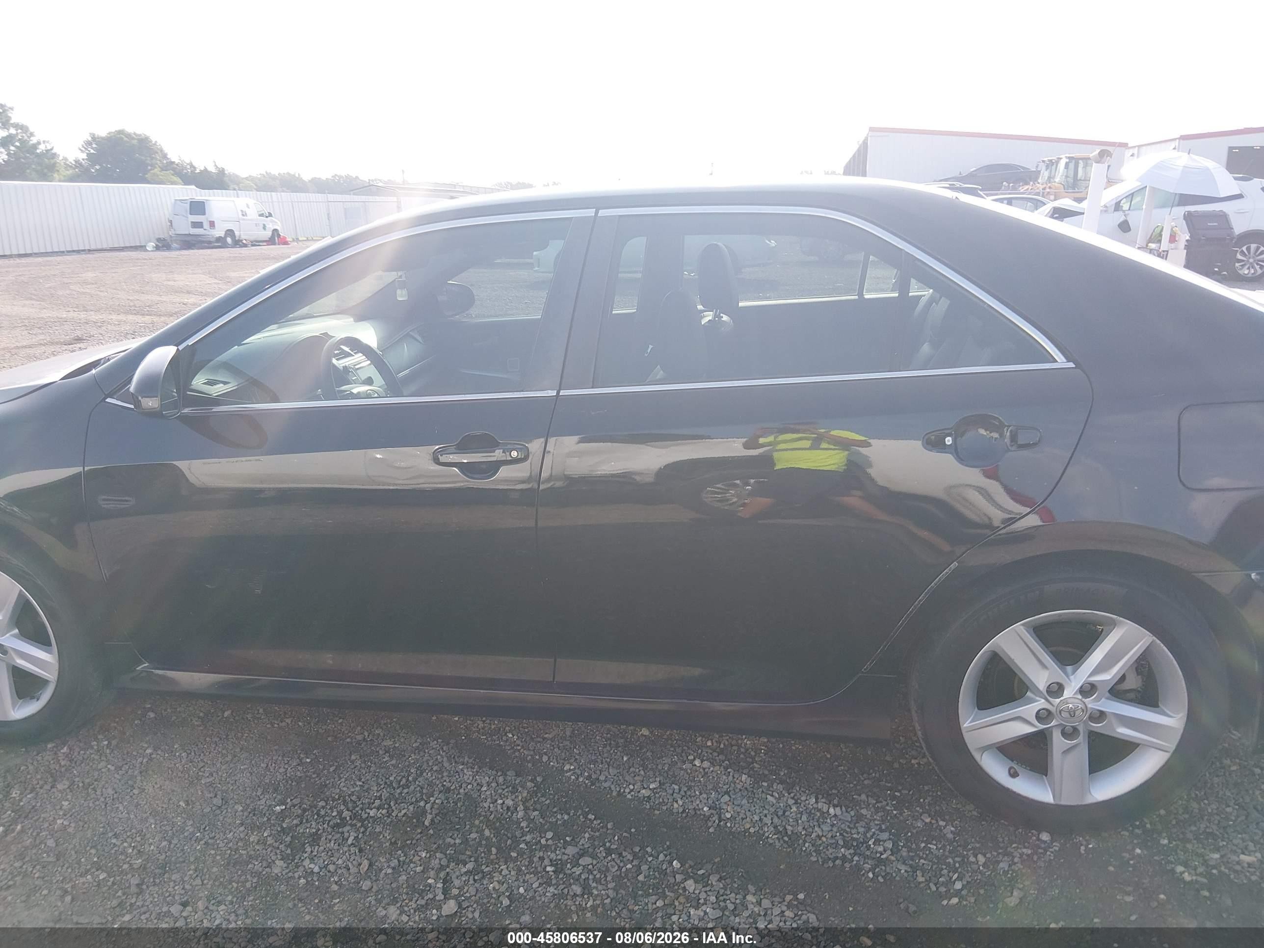 2013 Toyota Camry Se Black vin: 4T1BF1FK8DU276006
