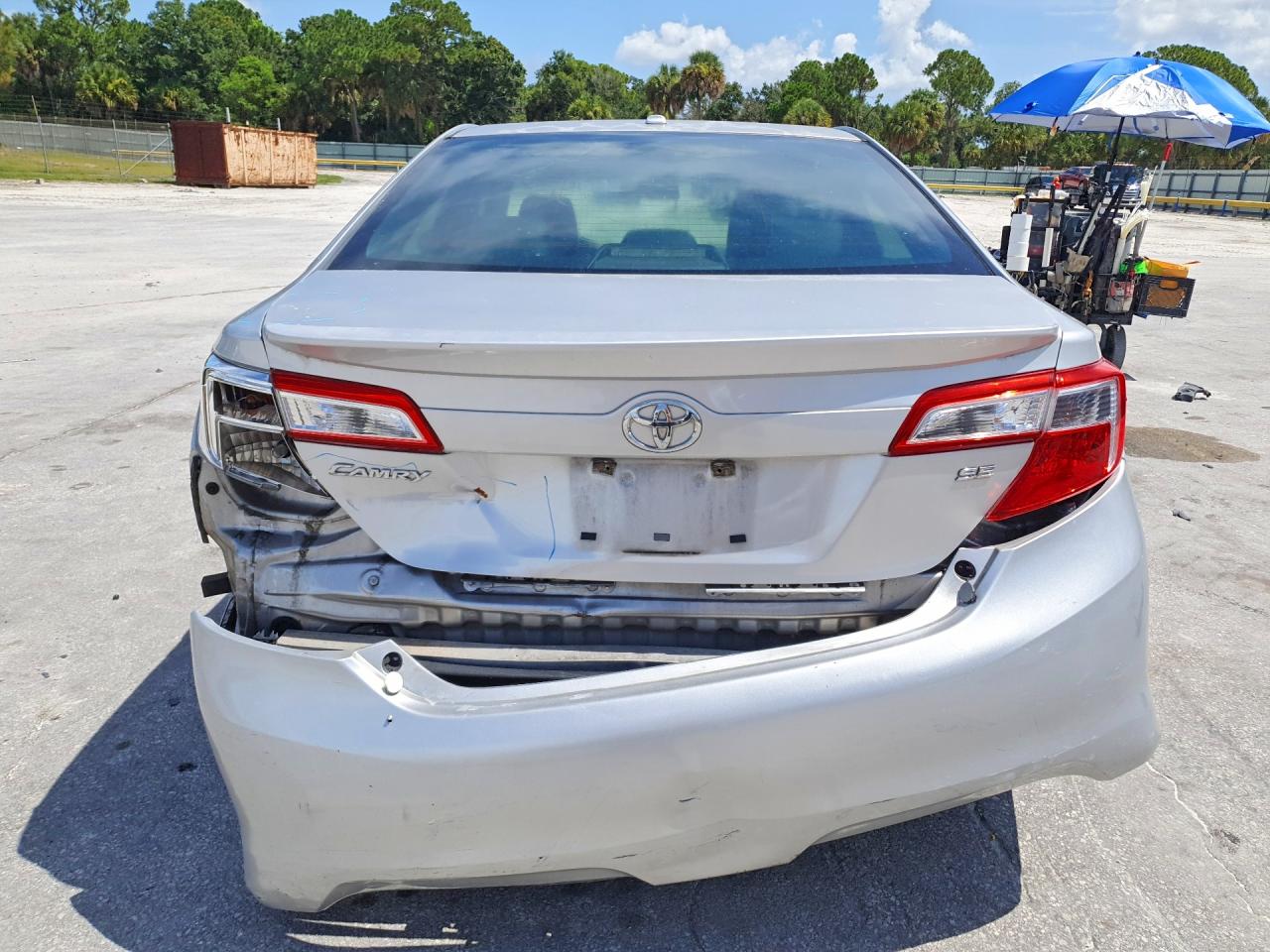 2013 Toyota Camry Se Silver vin: 4T1BF1FK8DU276734