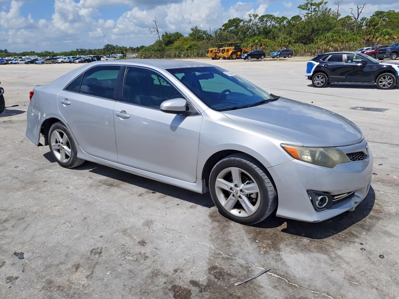 2013 Toyota Camry Se Silver vin: 4T1BF1FK8DU276734