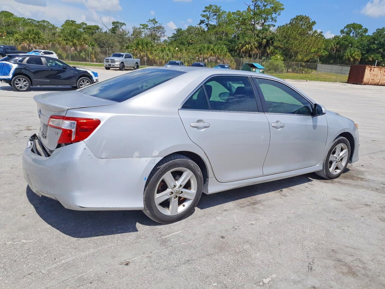 2013 Toyota Camry Se Silver vin: 4T1BF1FK8DU276734