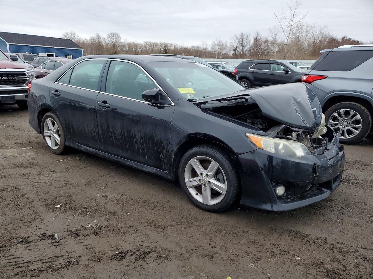 2013 Toyota Camry Se Black vin: 4T1BF1FK8DU283313