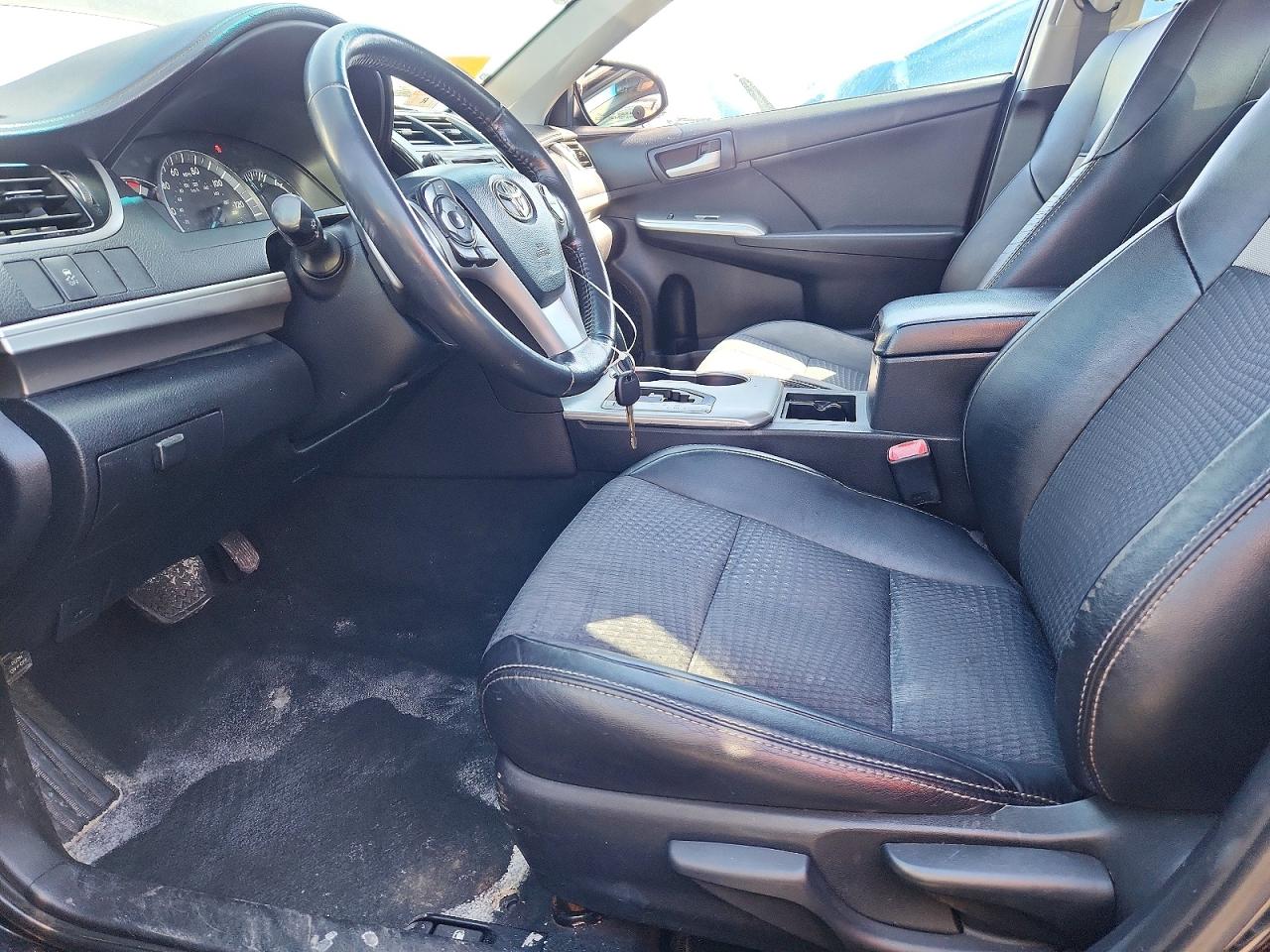 2013 Toyota Camry Se Black vin: 4T1BF1FK8DU283313