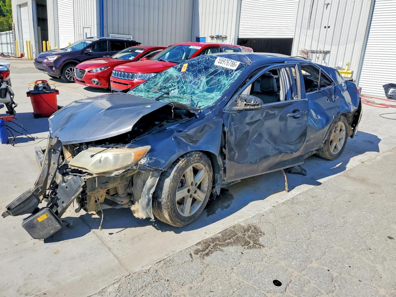 2013 Toyota Camry Se Серый vin: 4T1BF1FK8DU287250