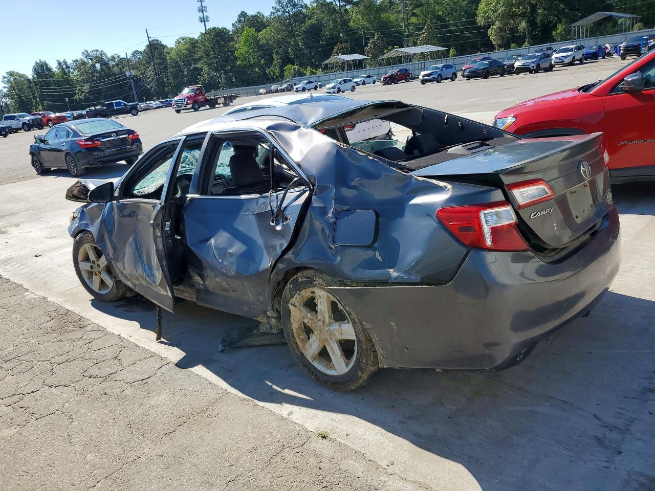 2013 Toyota Camry Se Gray vin: 4T1BF1FK8DU287250