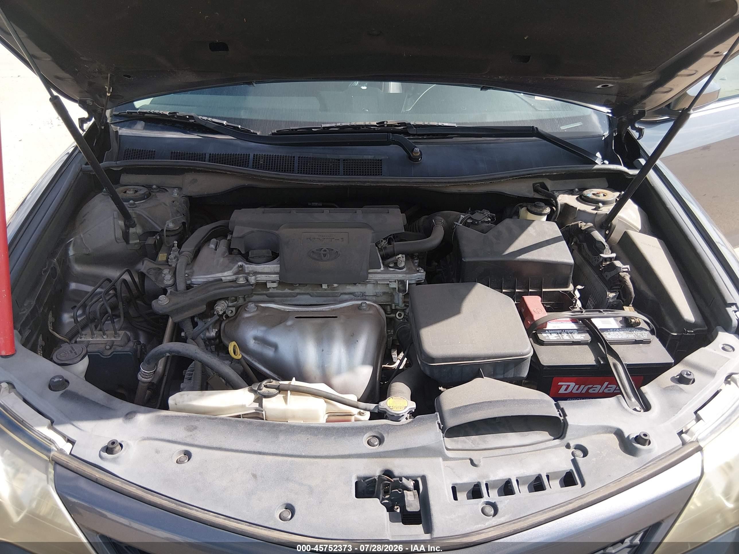 2013 Toyota Camry Se Gray vin: 4T1BF1FK8DU287426