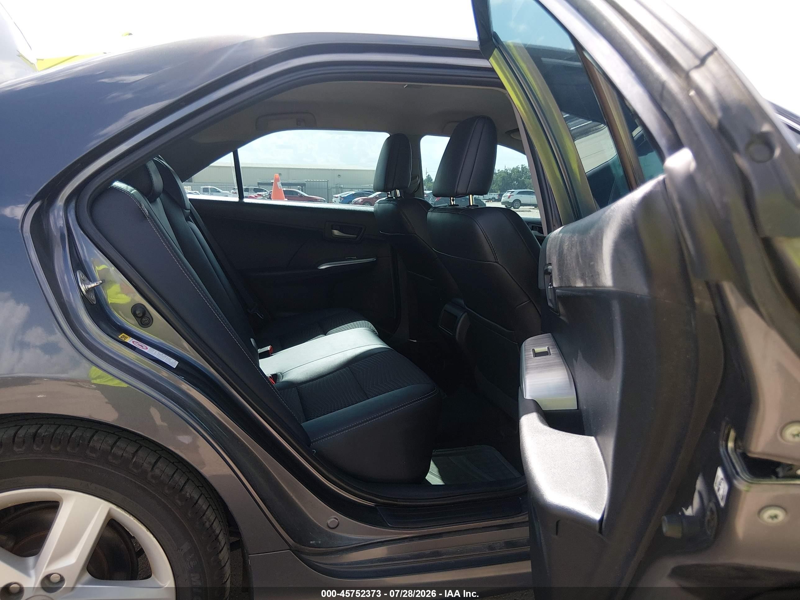 2013 Toyota Camry Se Gray vin: 4T1BF1FK8DU287426