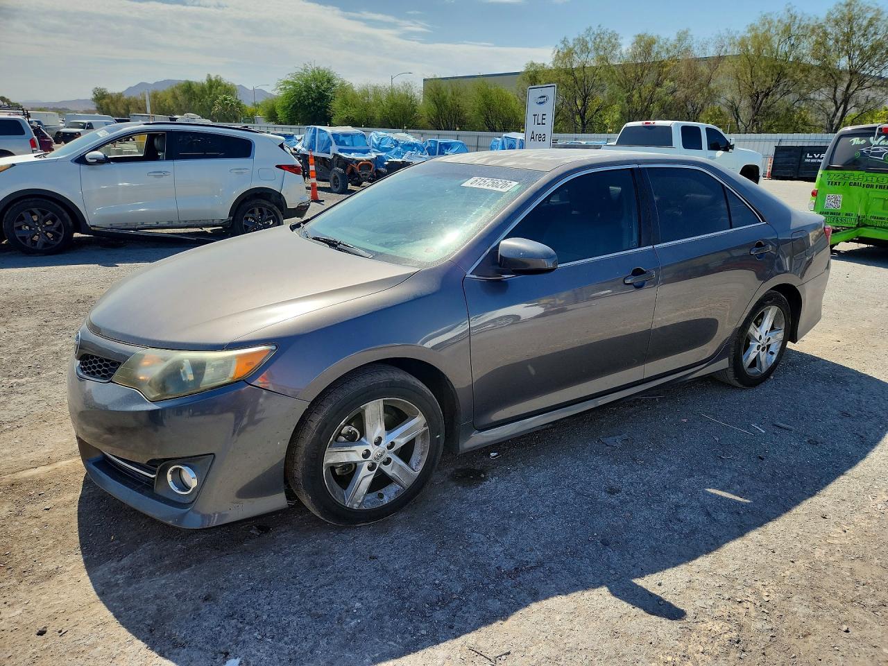 2013 Toyota Camry Se Charcoal vin: 4T1BF1FK8DU294196