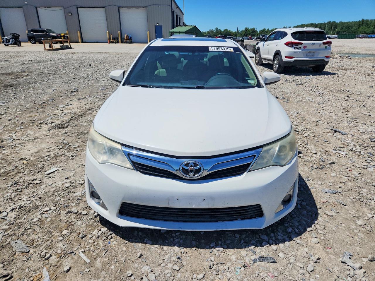 2013 Toyota Camry Xle White vin: 4T1BF1FK8DU648217