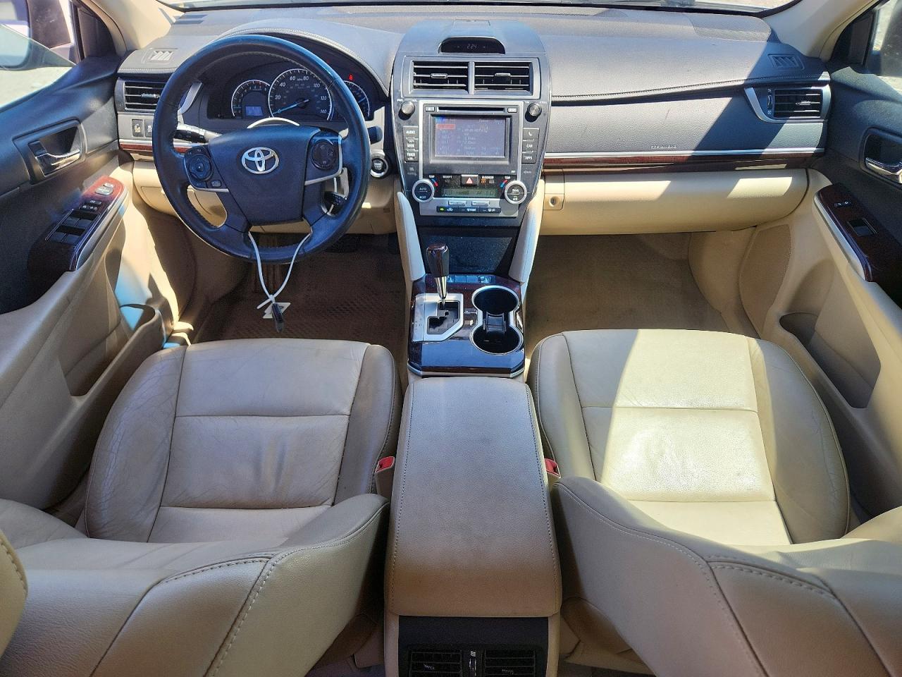 2013 Toyota Camry Xle White vin: 4T1BF1FK8DU648217